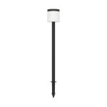 Eglo Spik Ljus Pantete Solar Svart 7W 840lm - 830 Varm Vit | IP65 - Rörelsesensor