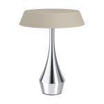 Eglo Bordslampa Turcio Stål Krom 5W 310lm - 825-830-840 CCT | IP44 - Touch Dimbar - USB-C