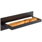 Brilliant Chaumont Vägglampa Aluminium Metall Trä Svart 8W 930lm - 830 Varm Vit
