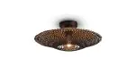 Good&Mojo Taklampa Kalimantan Bambu Svart | Passande för 1x E27 