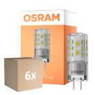Flerpack 6x Osram Parathom LED Pin GY6.35 3.3W 470lm - 827 Extra Varm Vit | Ersättare 40W