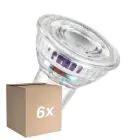 Flerpack 6x Osram LED Spot GU10 PAR16 4.7W 850lm 100D - 840 Kallvit