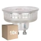 Flerpack 10x Eglo LED Spot GU10 PAR16 4W 400lm 38D - 827 Extra Varm Vit | Dimbar - Ersättare 57W