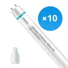 Flerpack 10x Philips LED Rör T8 MASTER Value (EM/Mains) High Output 8W 1050lm - 865 Dagsljus | 60cm - Ersättare 18W